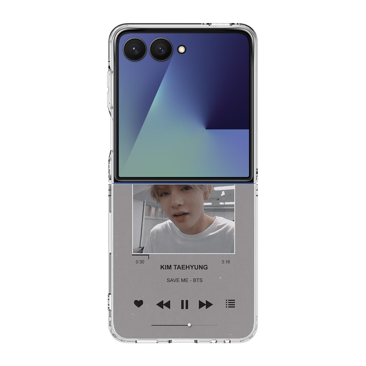 Kim Save Me BTS Samsung Galaxy Z Flip 7 Case
