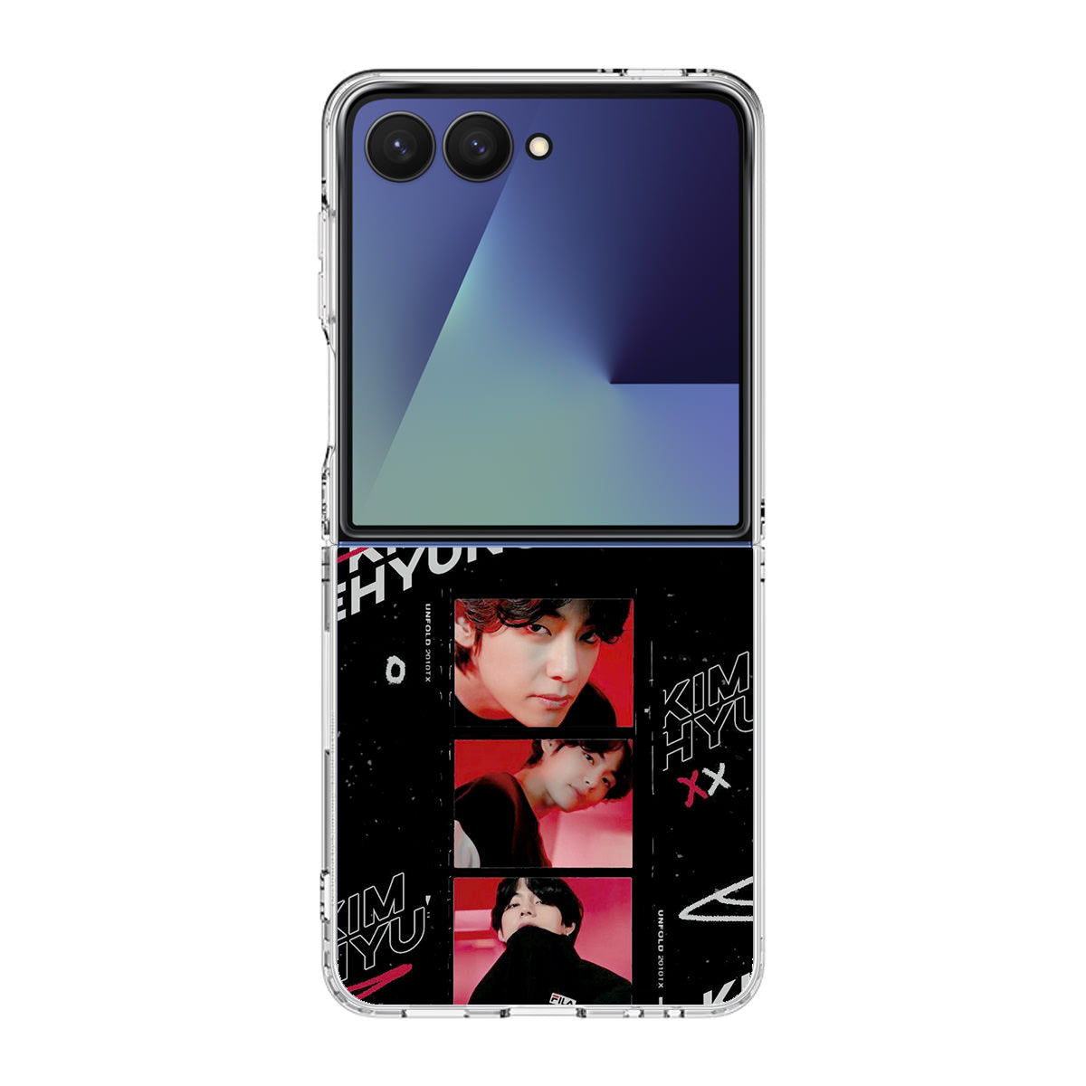 Kim Tae-hyung BTS Samsung Galaxy Z Flip 7 Case
