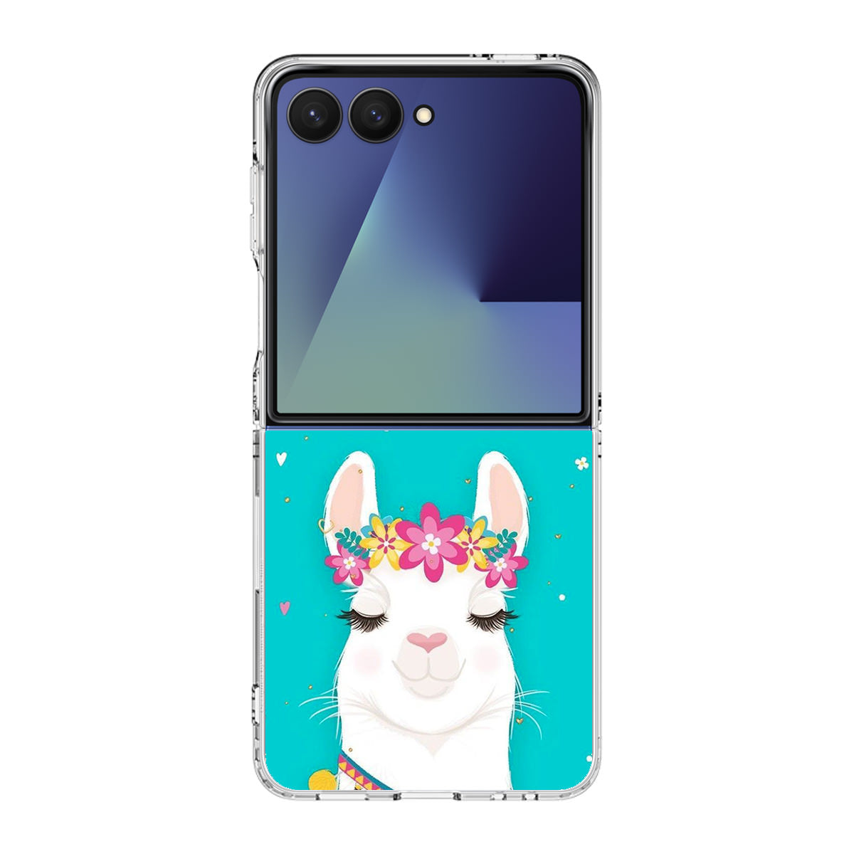 Llama Art Samsung Galaxy Z Flip 7 Case