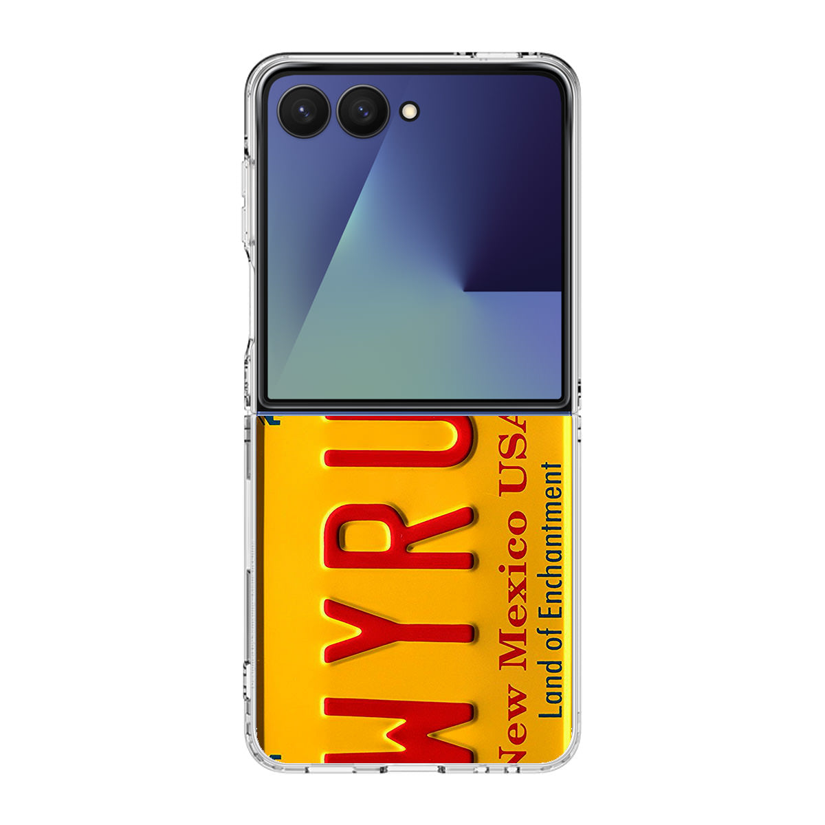 LWYRUP License Plate Samsung Galaxy Z Flip 7 Case