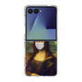 Monalisa In Pandemic Samsung Galaxy Z Flip 7 Case