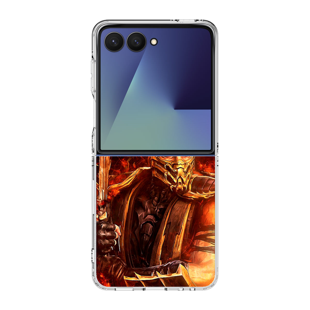 Mortal Kombat Scorpion Samsung Galaxy Z Flip 7 Case