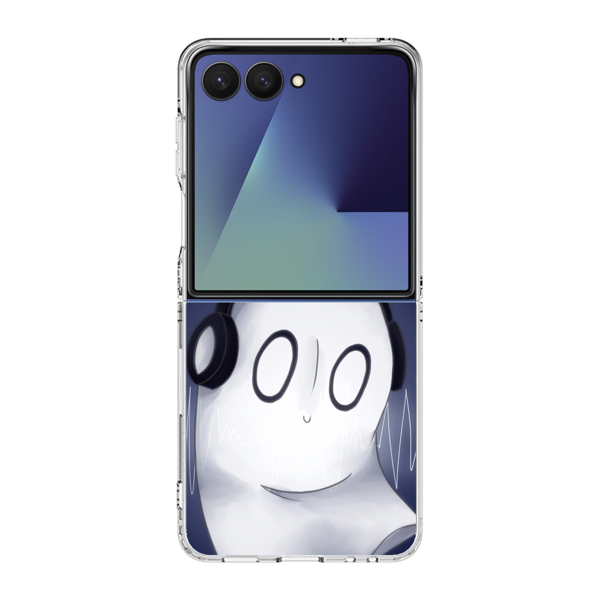 Napstablook Undertale Samsung Galaxy Z Flip 7 Case