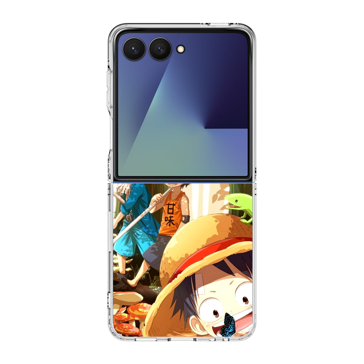 One Piece Little Sabo Ace Luffy Cute Samsung Galaxy Z Flip 7 Case