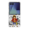 One Piece Luffy Comics Samsung Galaxy Z Flip 7 Case