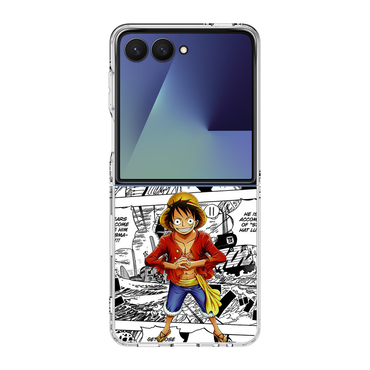 One Piece Luffy Comics Samsung Galaxy Z Flip 7 Case