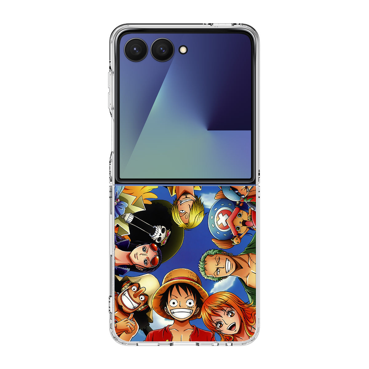 One Piece Luffy Crew Samsung Galaxy Z Flip 7 Case