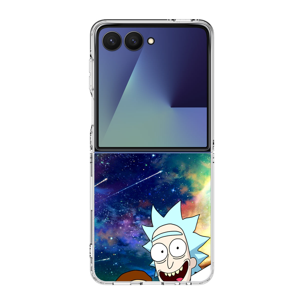 Rick And Morty In The Space Samsung Galaxy Z Flip 7 Case