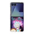 Rick And Morty Nebula Space Samsung Galaxy Z Flip 7 Case