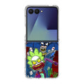 Rick And Morty Bat And Joker Clown Samsung Galaxy Z Flip 7 Case