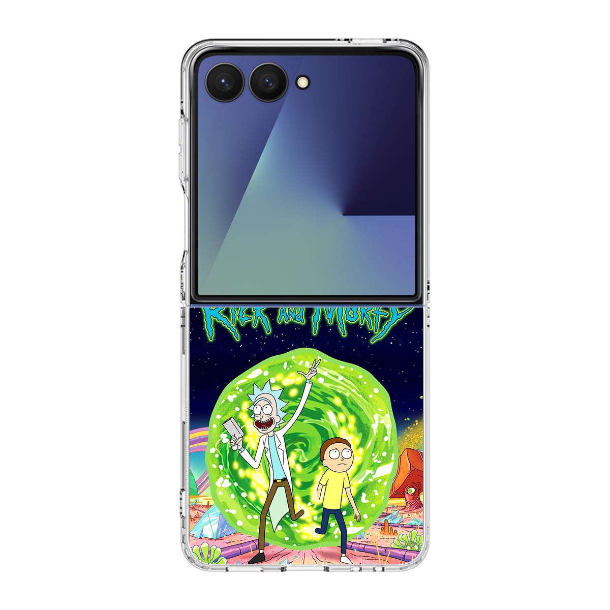 Rick And Morty Portal Gun Samsung Galaxy Z Flip 7 Case