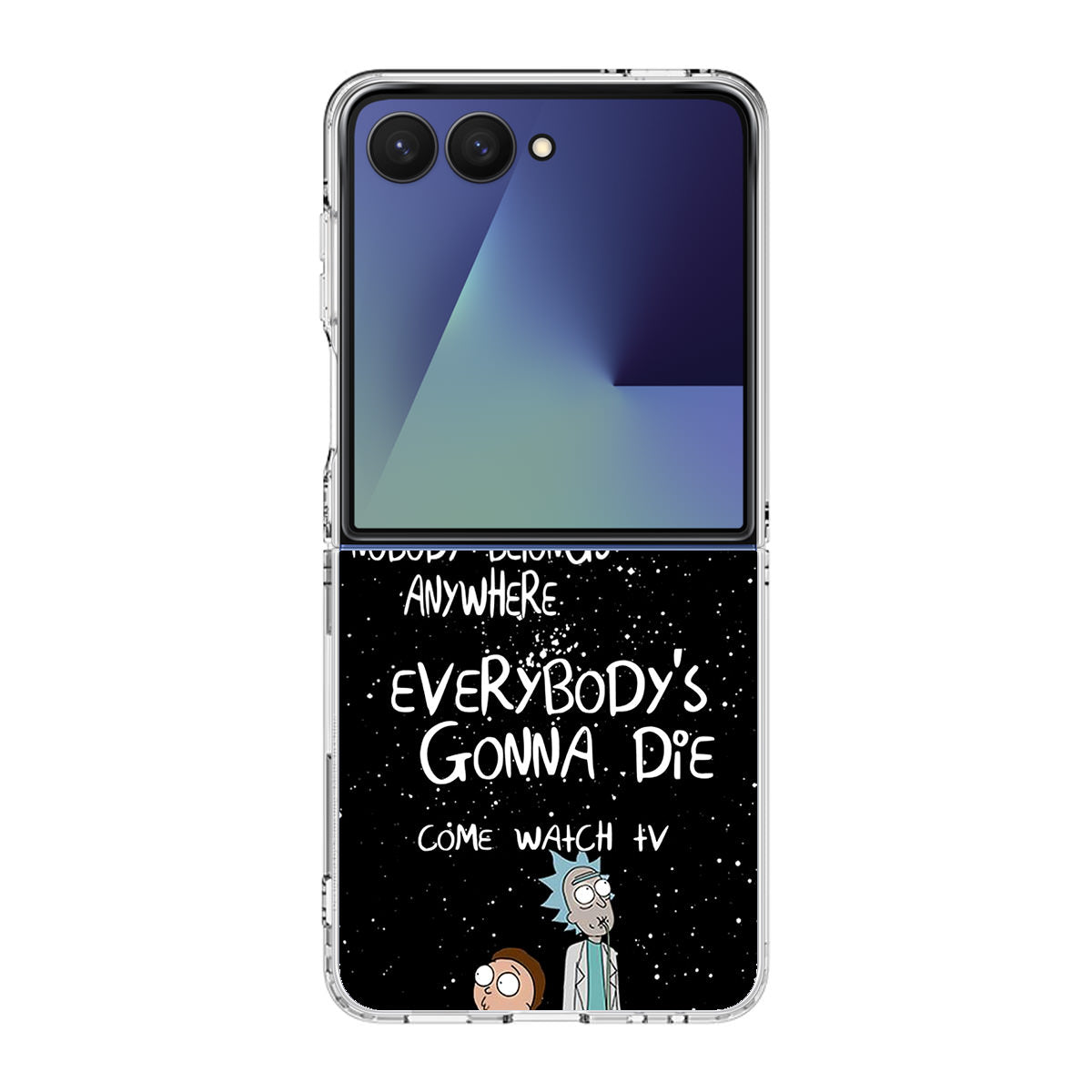 Rick And Morty Quotes Samsung Galaxy Z Flip 7 Case