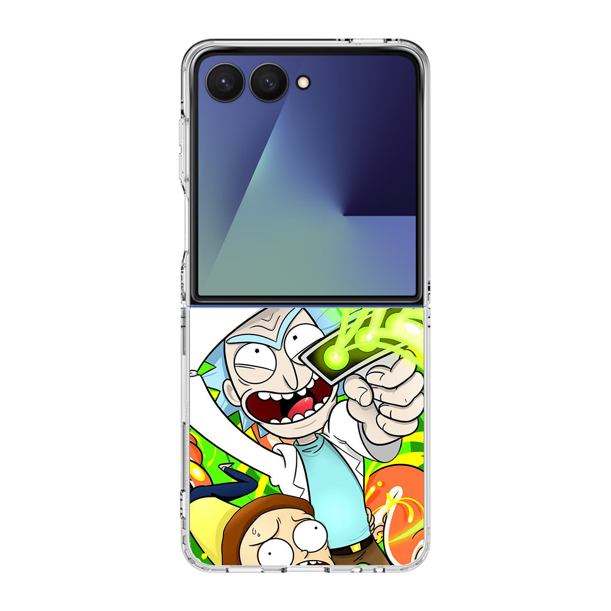 Rick And Morty Shoot Portal Gun Samsung Galaxy Z Flip 7 Case