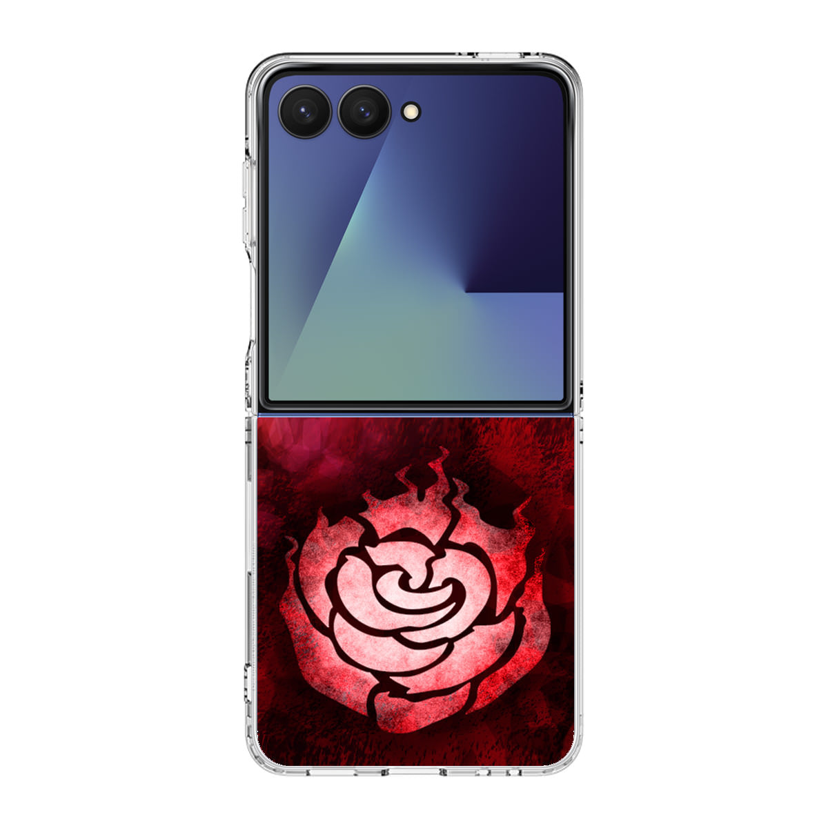 RWBY Ruby Rose Symbol Samsung Galaxy Z Flip 7 Case