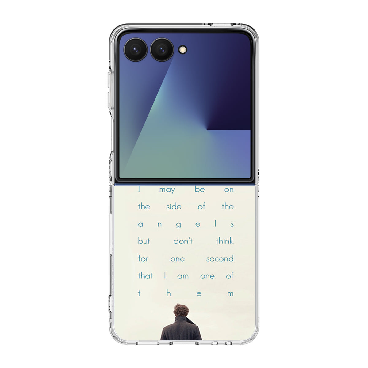 Sherlock Holmes Quote Samsung Galaxy Z Flip 7 Case