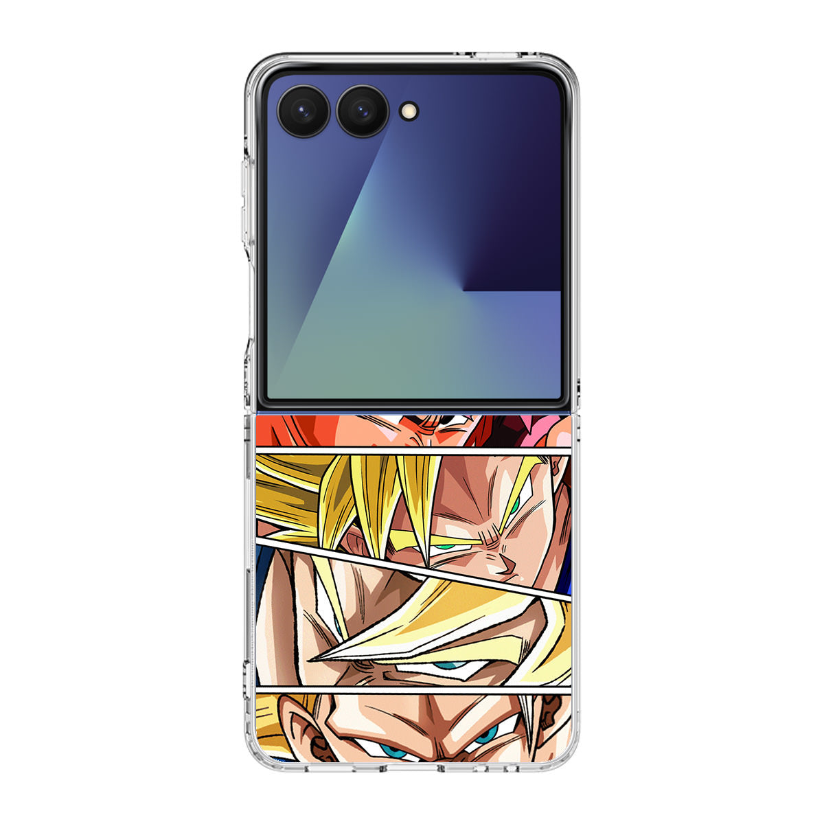 Son Goku Forms Samsung Galaxy Z Flip 7 Case