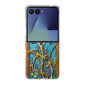 Steampunk Book Cover Samsung Galaxy Z Flip 7 Case
