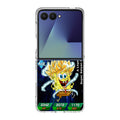 Super Saiyan Spongebob Card Samsung Galaxy Z Flip 7 Case
