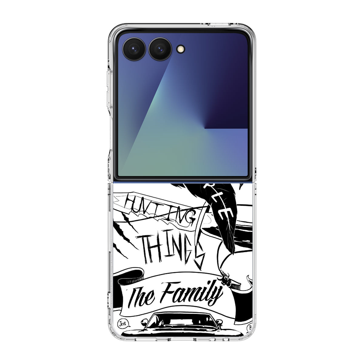 Supernatural Family Business Saving People Samsung Galaxy Z Flip 7 Case