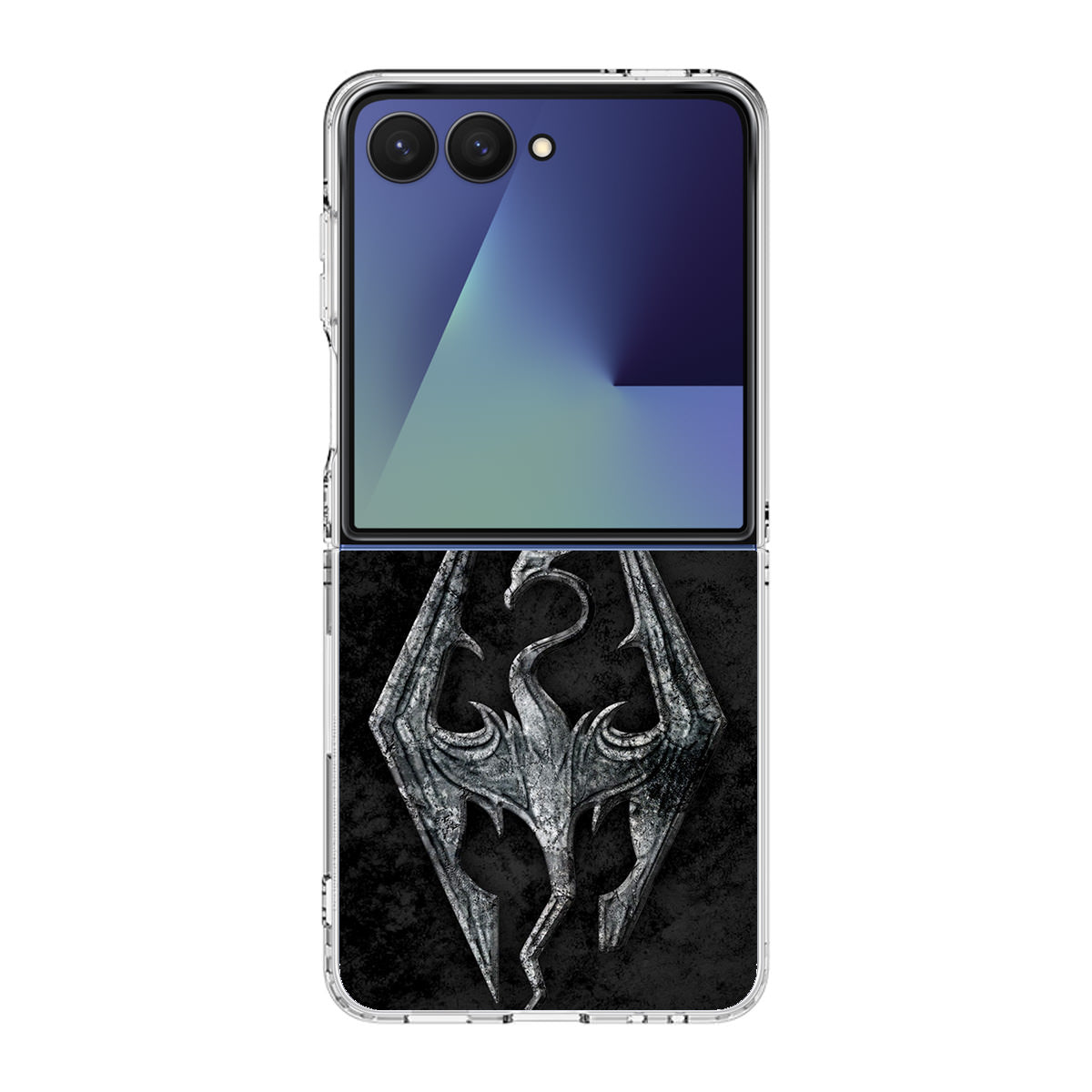 The Elder Scrolls V Skyrim Logo Samsung Galaxy Z Flip 7 Case