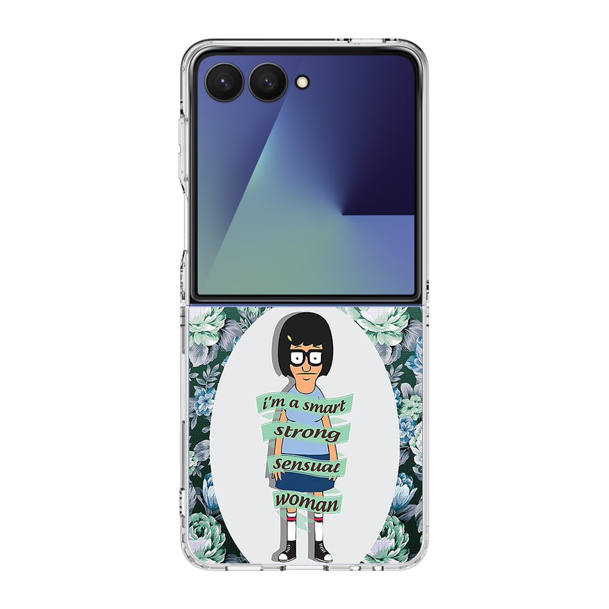 Tina Belcher Flower Woman Quotes Samsung Galaxy Z Flip 7 Case