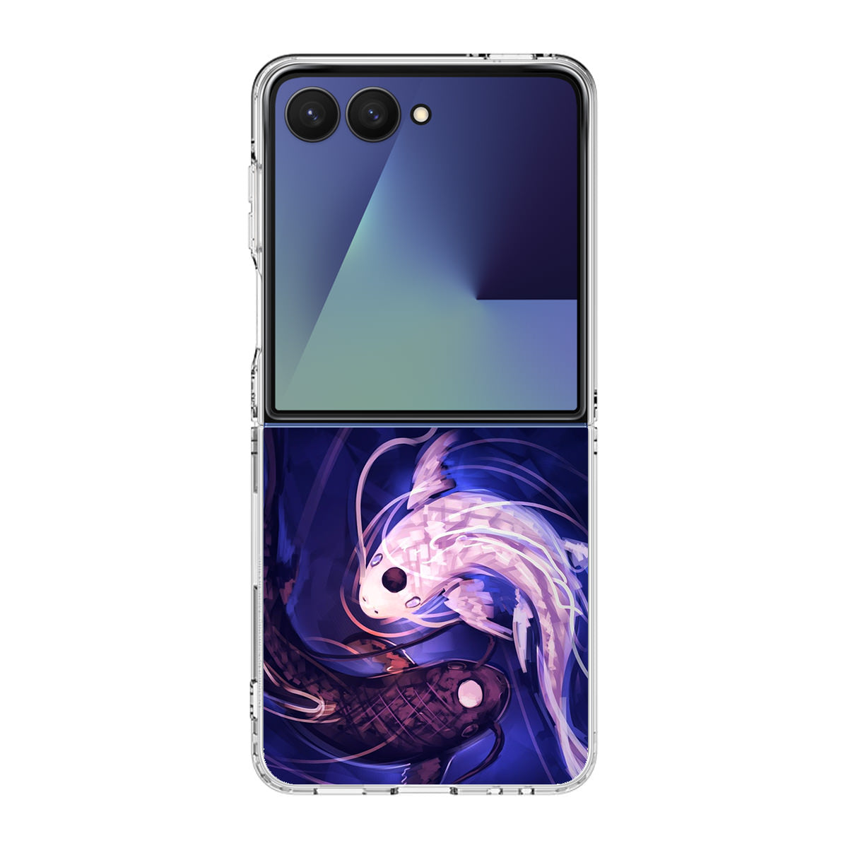 Yin And Yang Fish Avatar The Last Airbender Samsung Galaxy Z Flip 7 Case