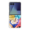 Goku SSJ 1 to SSJ Blue Samsung Galaxy Z Flip 7 Case
