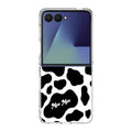 Moo Moo Pattern Samsung Galaxy Z Flip 7 Case
