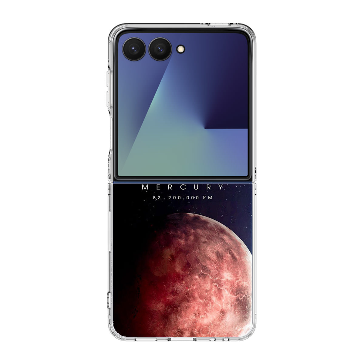 Planet Mercury Samsung Galaxy Z Flip 7 Case
