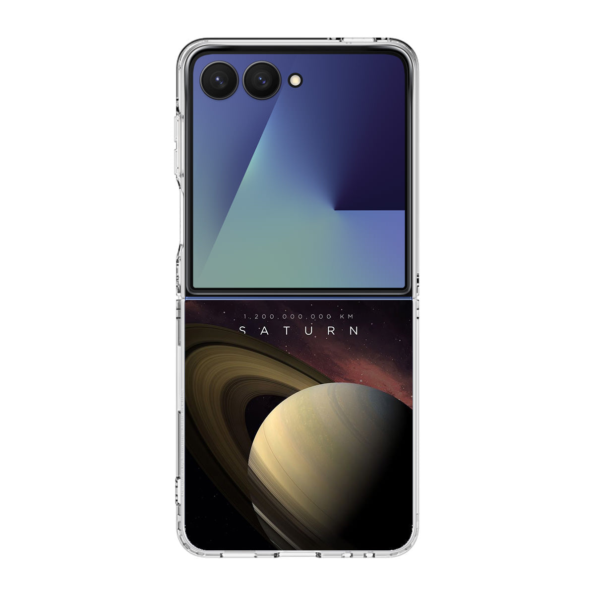 Planet Saturn Samsung Galaxy Z Flip 7 Case
