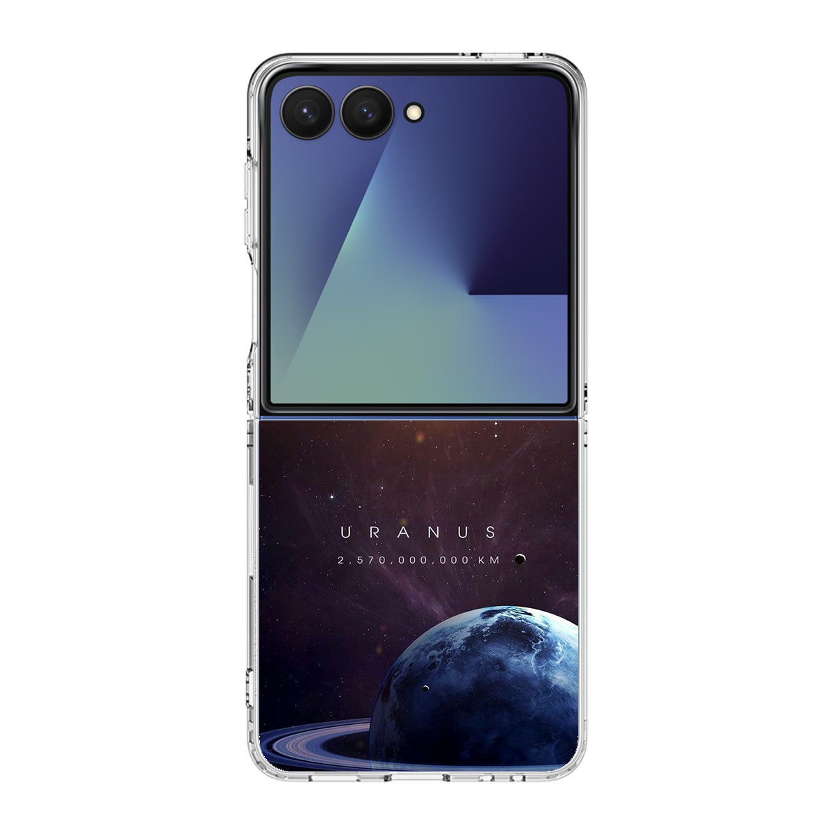 Planet Uranus Samsung Galaxy Z Flip 7 Case