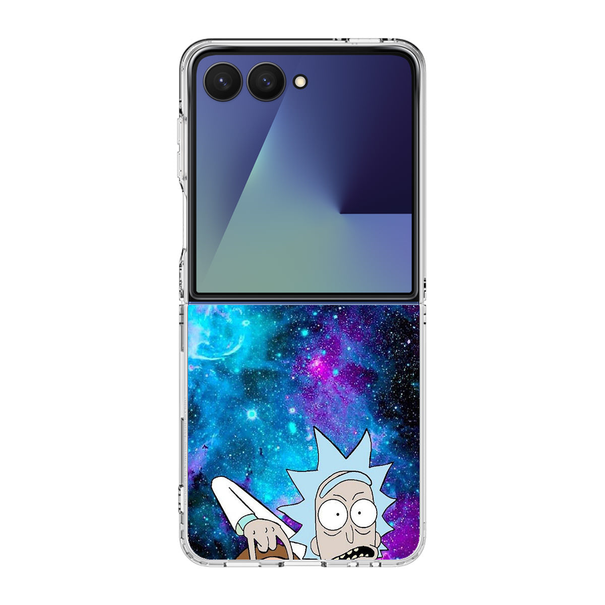 Rick And Morty Open Your Eyes Samsung Galaxy Z Flip 7 Case