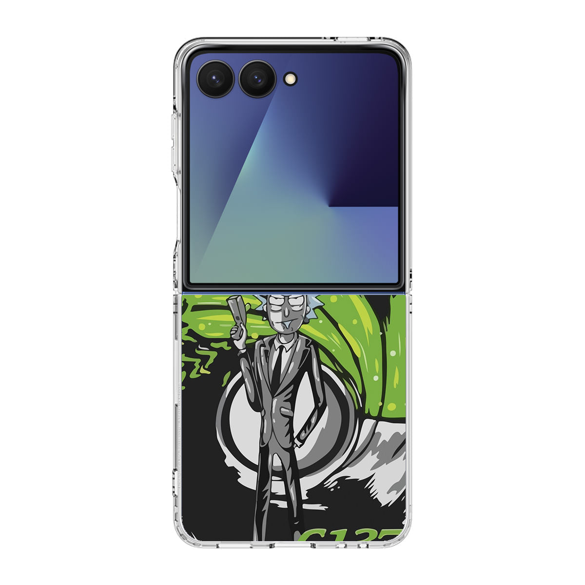 Rick Sanchez Agent C137 Samsung Galaxy Z Flip 7 Case