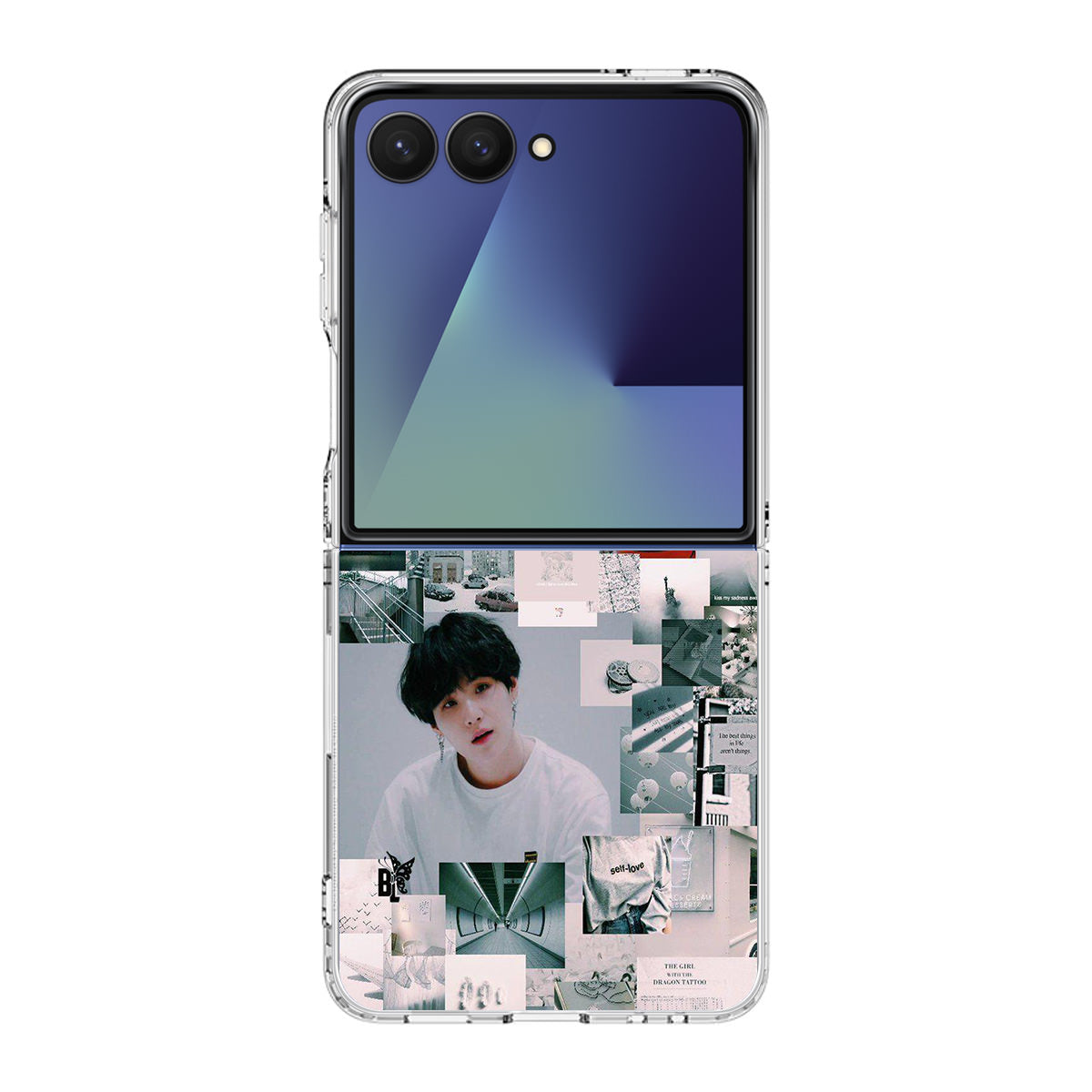 Suga College Wallpaper Samsung Galaxy Z Flip 7 Case