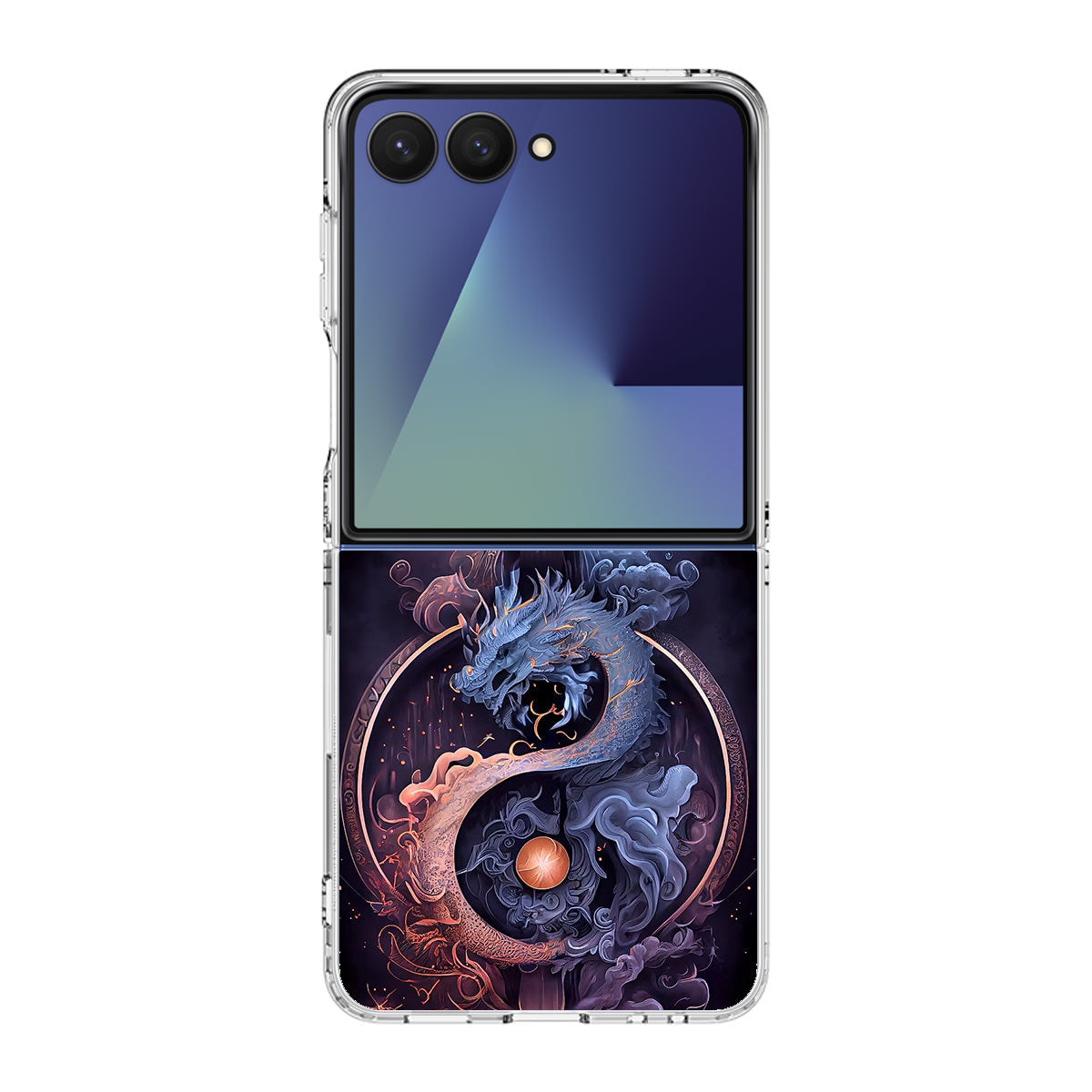 Dragon Yin Yang Samsung Galaxy Z Flip 7 Case