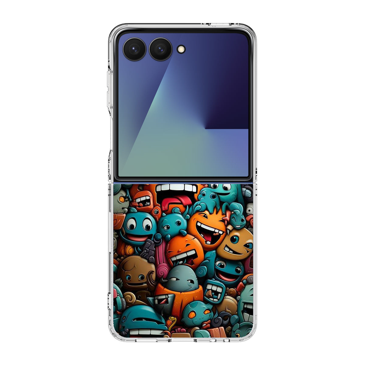 Chaos Chuckles Invasion Samsung Galaxy Z Flip 7 Case