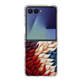 Colorful Feathers Art Samsung Galaxy Z Flip 7 Case