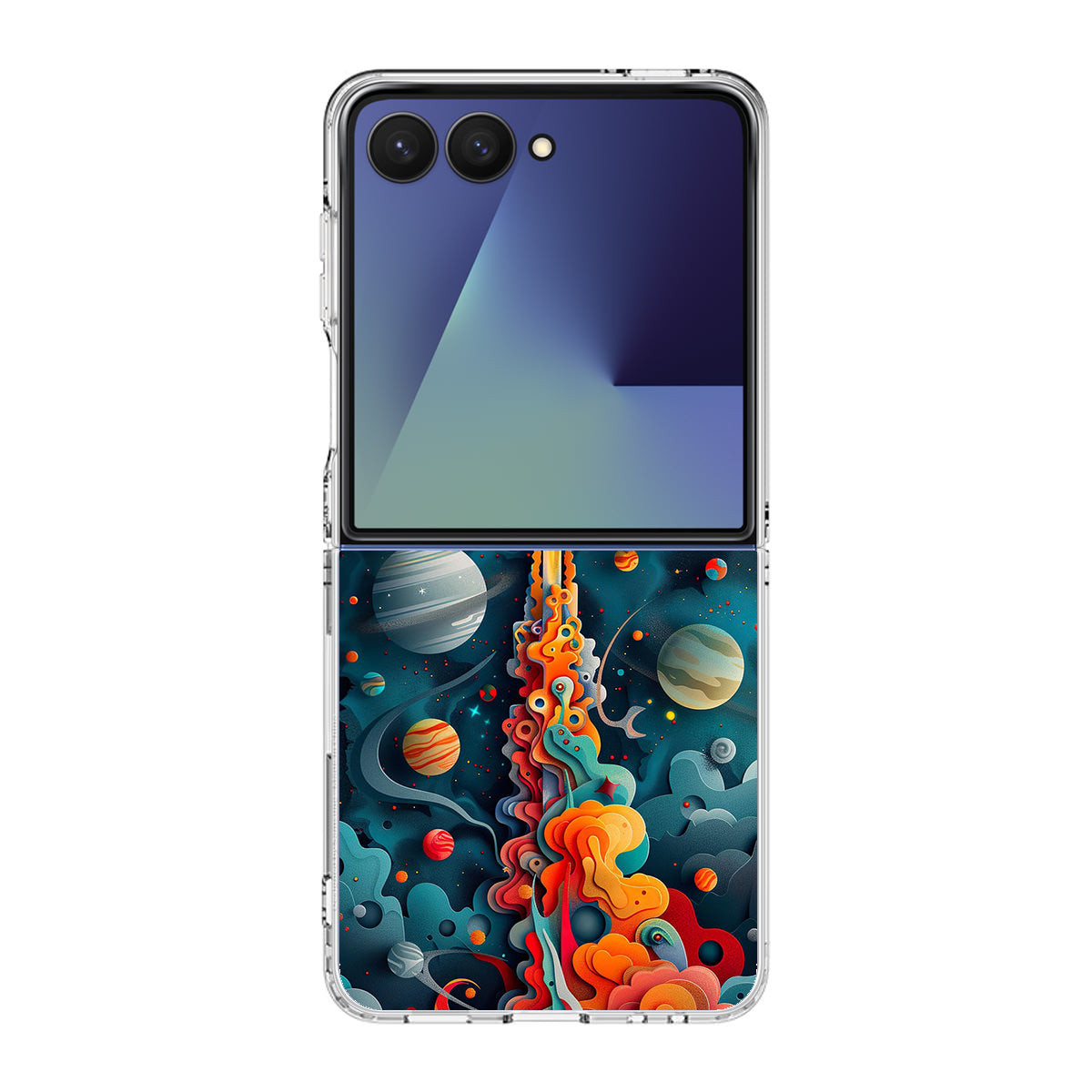 Cosmic Ignition Samsung Galaxy Z Flip 7 Case