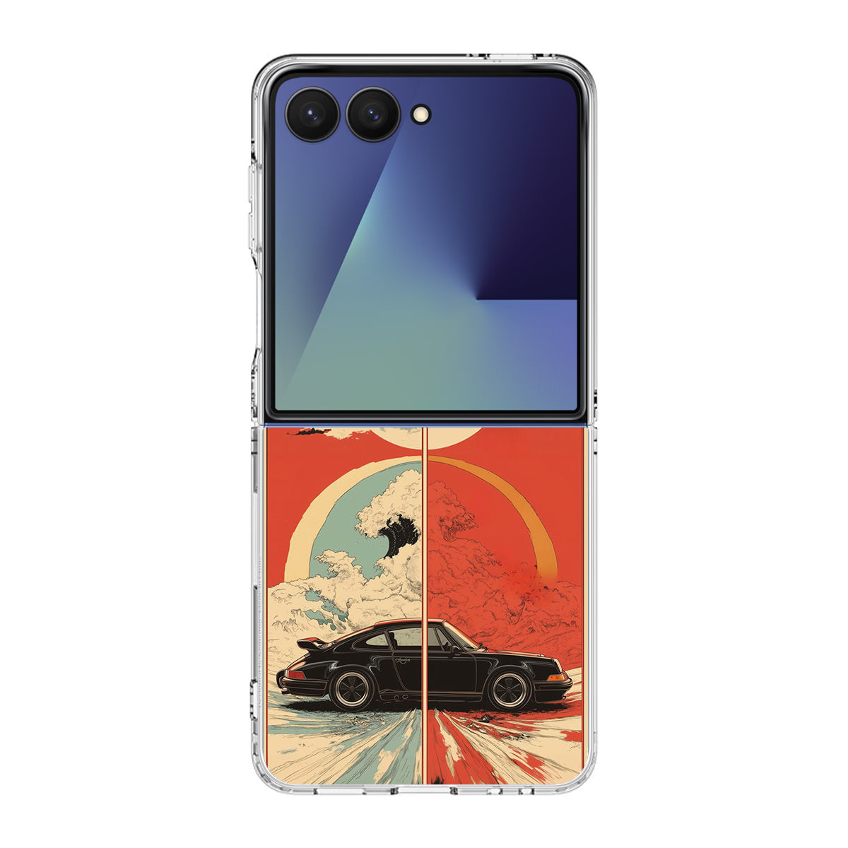 Duality Drive Moonlight and Magma Samsung Galaxy Z Flip 7 Case