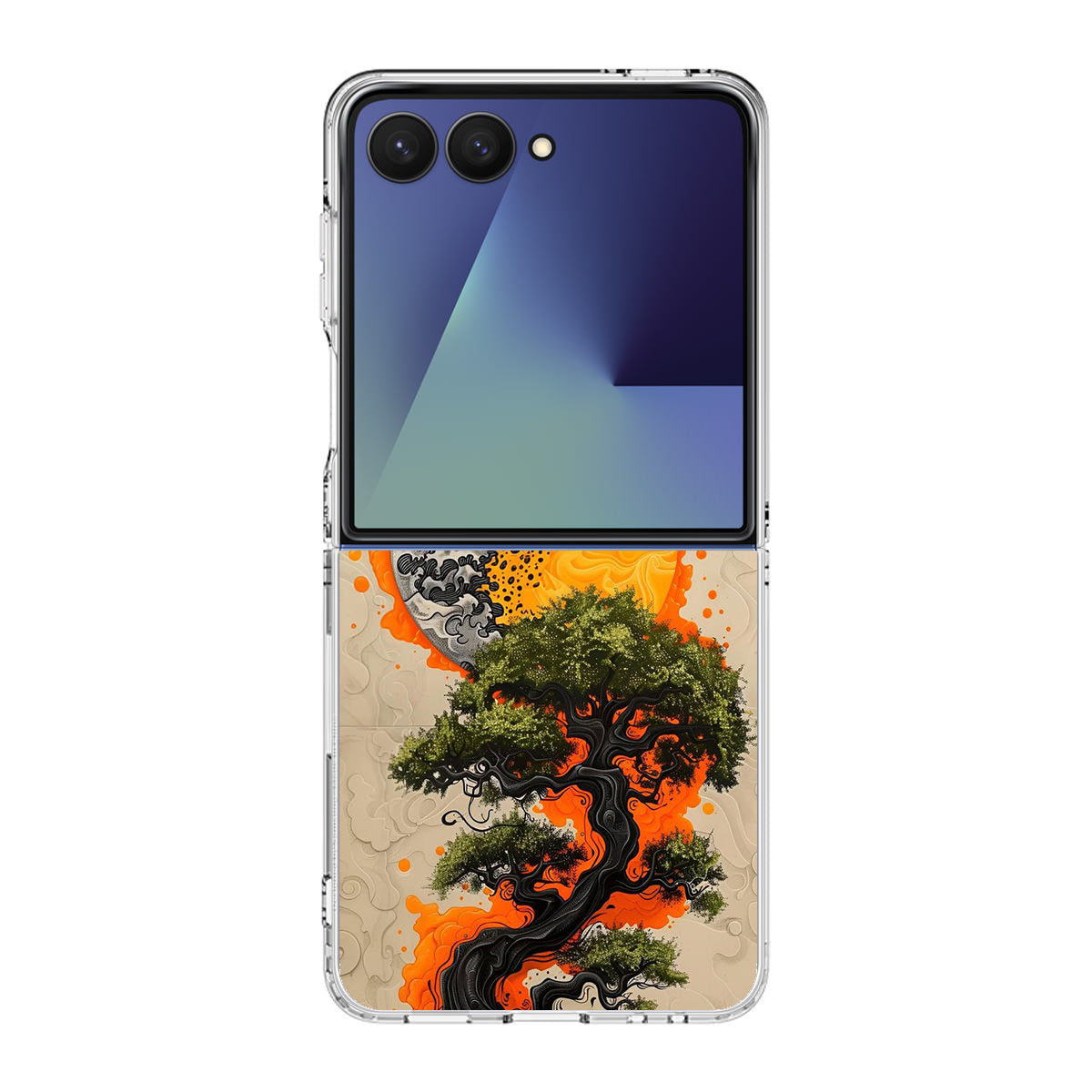 Eclipse of the Eternal Bonsai Samsung Galaxy Z Flip 7 Case