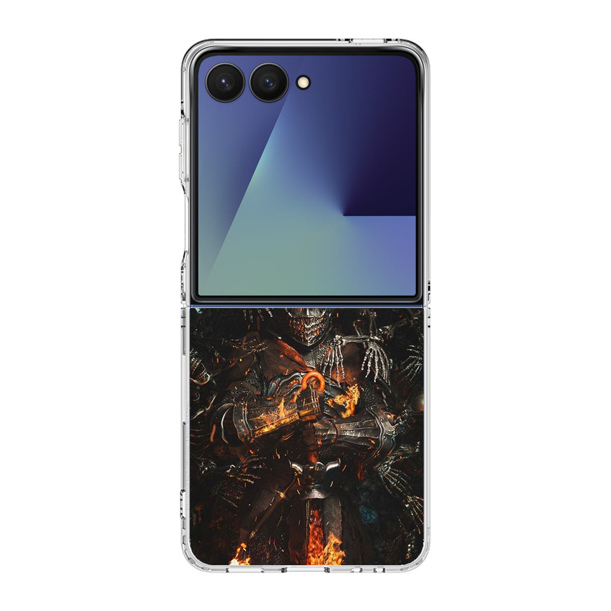 Ember King Warden Cursed Flame Samsung Galaxy Z Flip 7 Case