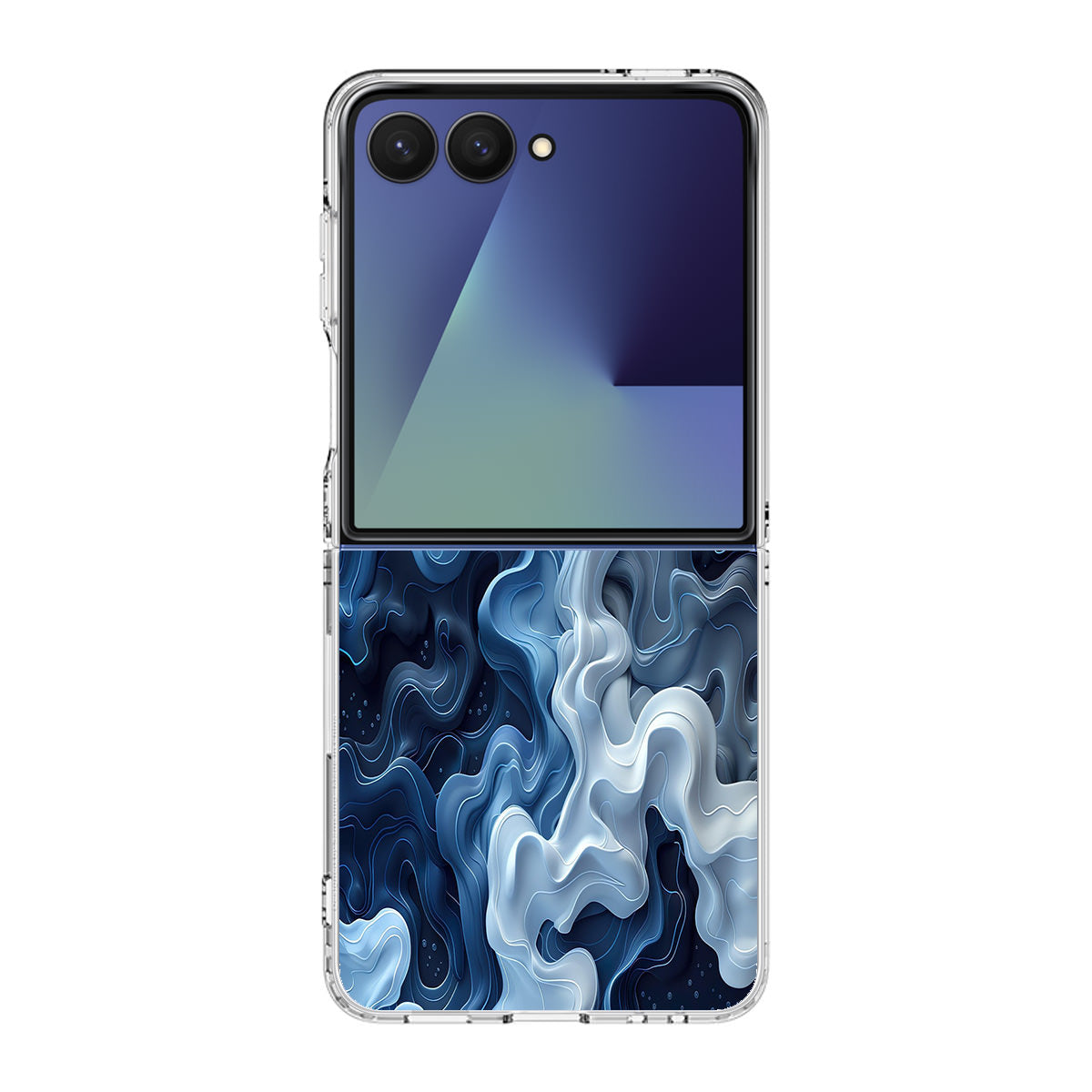 Frozen Waves Samsung Galaxy Z Flip 7 Case