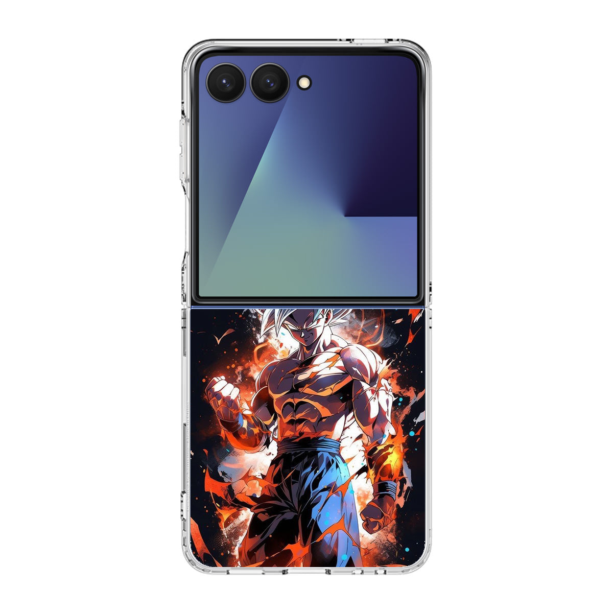 Goku Unleash The Power Samsung Galaxy Z Flip 7 Case