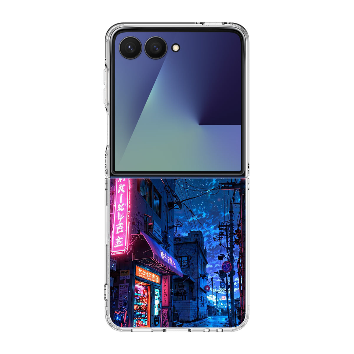 Japan Neon Reverie Samsung Galaxy Z Flip 7 Case