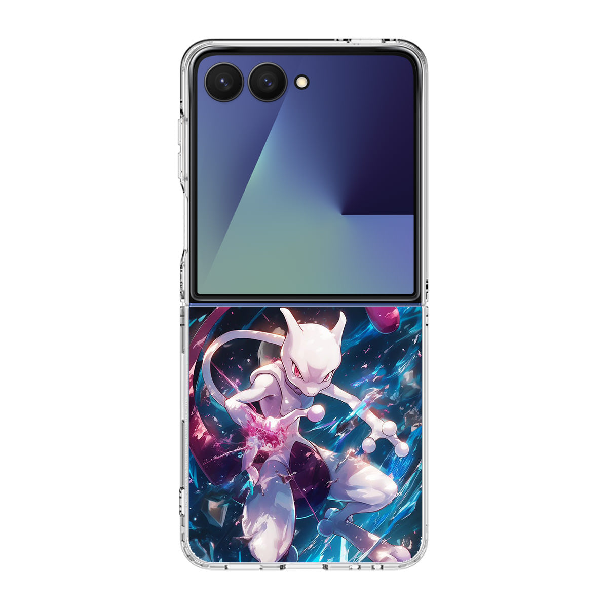 Mewtwo Genesis of Power Samsung Galaxy Z Flip 7 Case