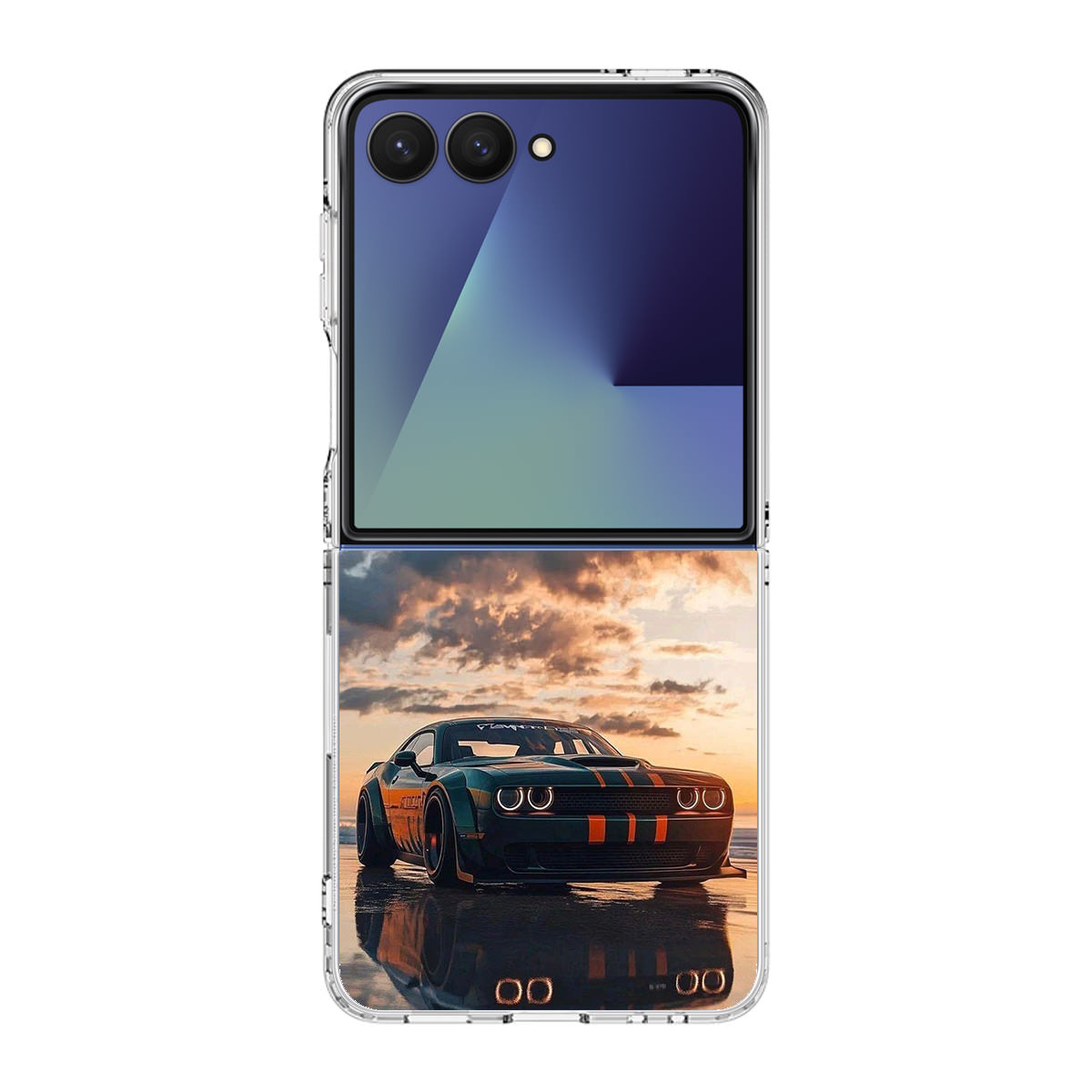 Muscle Meets Mirage Samsung Galaxy Z Flip 7 Case