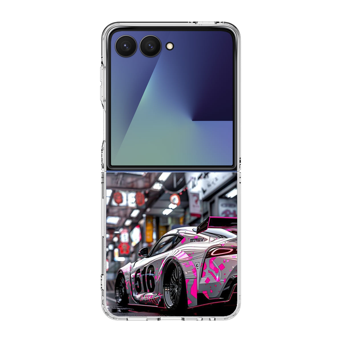 Neon Apex Drift Dreams Samsung Galaxy Z Flip 7 Case