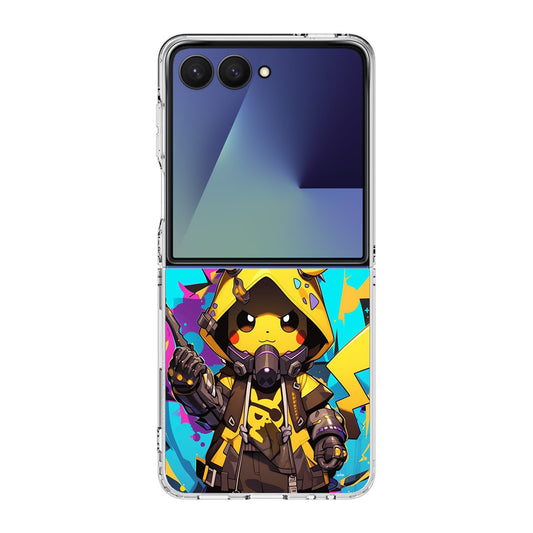 Pikachu Street Shock Assassin Samsung Galaxy Z Flip 7 Case