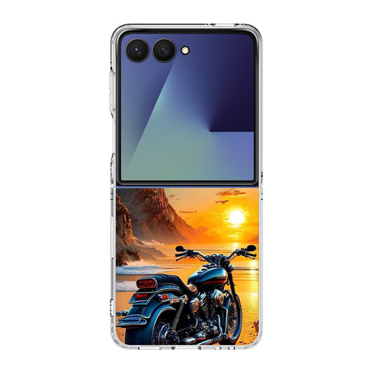 Ride Into the Blaze Samsung Galaxy Z Flip 7 Case