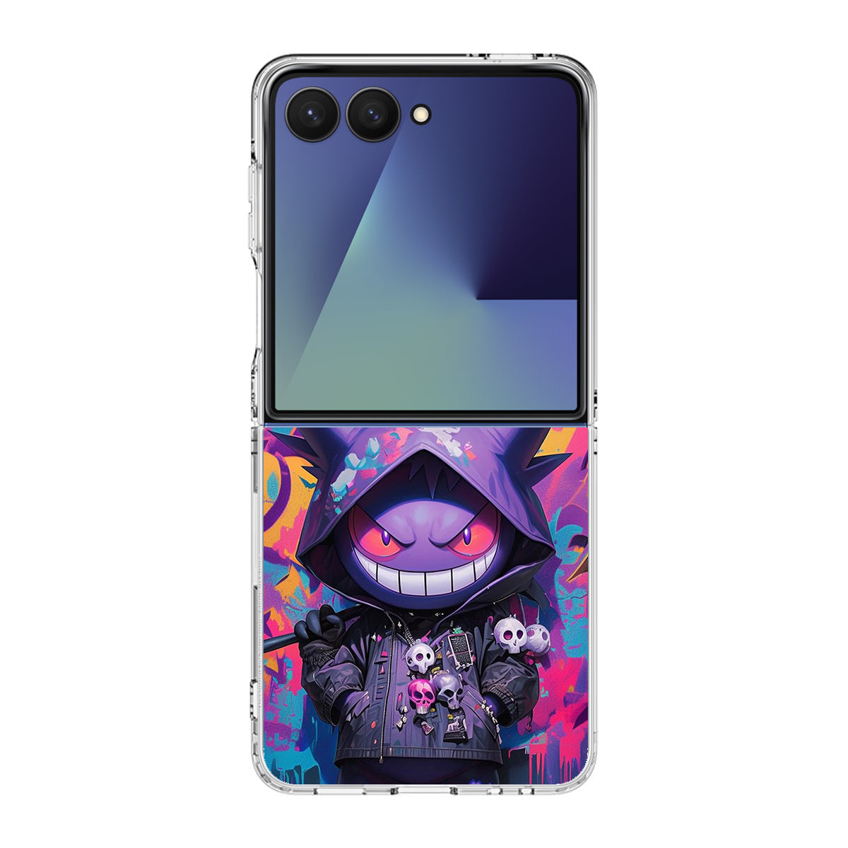 Shadow Drip Gengar Goes Street Samsung Galaxy Z Flip 7 Case